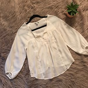American Eagle peasant top